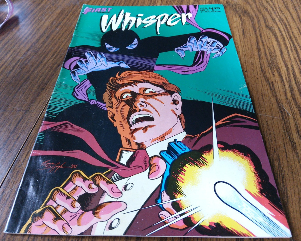 Whisper #5 February 1987 First Comics
